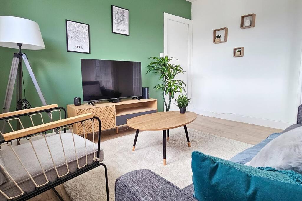 C'Est Chez Maurice! 4 Ch Wifi Balcon Parking Free Apartment Saint-Etienne  Exterior photo