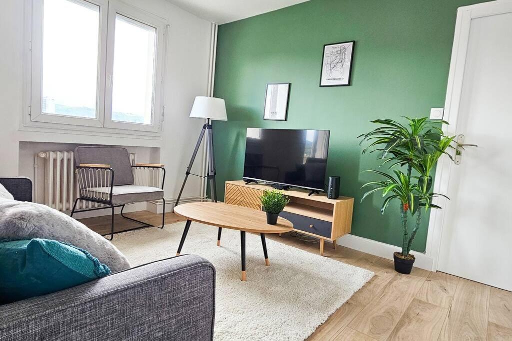 C'Est Chez Maurice! 4 Ch Wifi Balcon Parking Free Apartment Saint-Etienne  Exterior photo