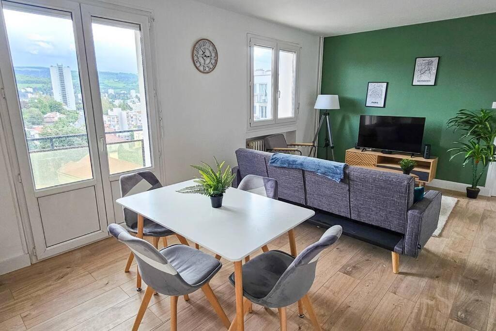 C'Est Chez Maurice! 4 Ch Wifi Balcon Parking Free Apartment Saint-Etienne  Exterior photo